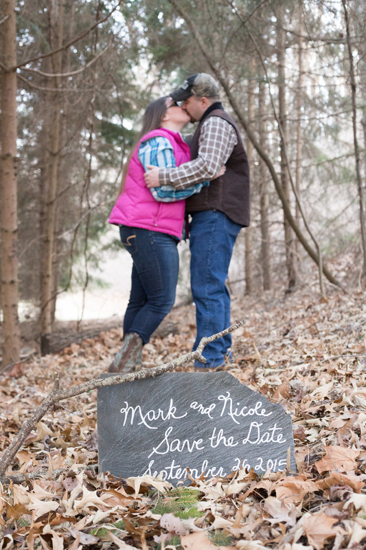 Country save the date, salem va wedding photographer, rustic engagement